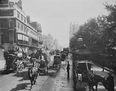 View of Piccadilly, c.1900 by English Photographer